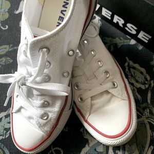 Converse White Low Top